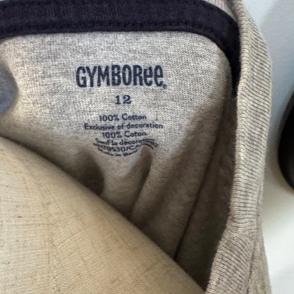 🫎 Gymboree Gray Yosemite Moose Long Sleeve Tee